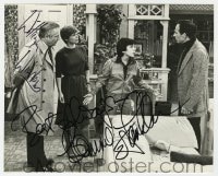 4x850 ONE DAY AT A TIME signed 8x10 REPRO still 1980s by BOTH Bonnie Franklin AND William Windom!