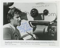 4x506 RANDAL KLEISER signed candid 8x10.25 still 1982 directing Summer Lovers behind the camera!