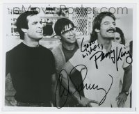 4x861 RIPTIDE signed 8x9.75 REPRO still 1980s by BOTH Perry King AND Joe Penny!