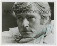 4x864 ROBERT REDFORD signed 8x10 REPRO still 1980s super close portrait of the leading man!