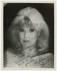 4x536 SHEILA MACRAE signed 8x10 publicity photo 1980s head & shoulders portrait of the entertainer!