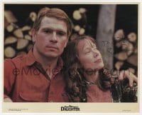 4x258 SISSY SPACEK signed 8x10 mini LC 1980 close up with Tommy Lee Jones in Coal Miner's Daughter!