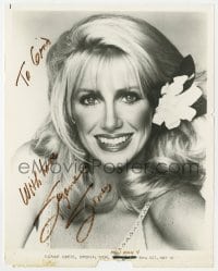 4x552 SUZANNE SOMERS signed 8x10.25 publicity still 1980s great portrait of the sexy blonde actress!