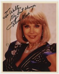 4x695 TERRY MOORE signed color 8x10 REPRO still 1990s head & shoulders portrait later in her career!