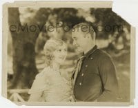 4x556 TIM MCCOY signed 8x10.25 still 1928 close up with pretty Ena Gregory in The Bushranger!