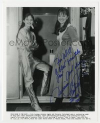4x567 VERONICA CARTWRIGHT signed 8x10 publicity still 1960s in her Daniel Boone costume by sister!