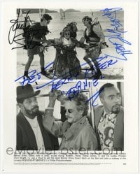 4x573 WEEKEND AT BERNIE'S 2 signed 8x10 still 1993 by Andrew McCarthy, Terry Kiser AND Silverman!