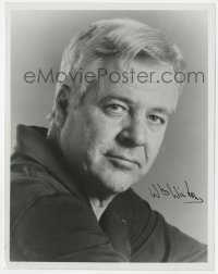 4x884 WILLIAM WINDOM signed 8x10 REPRO still 1980s head & shoulders portrait of the TV actor!