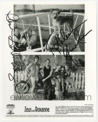 4x581 ZEUS & ROXANNE signed 8x10 still 1997 by BOTH Steve Guttenberg AND Kathleen Quinlan!
