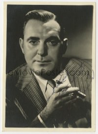 4x120 PAT O'BRIEN signed deluxe 5x7 fan photo 1945 head & shoulders portrait of the leading man!