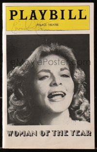 4x074 EIVIND HARUM signed playbill 1981 in Woman of the Year with Lauren Bacall on Broadway!