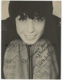4x176 LILY TOMLIN signed 5x7 postcard 1971 smiling portrait of the pretty actress!