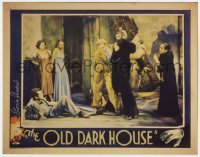 4x078 GLORIA STUART signed 11x14 REPRO 1980s lobby card image with Boris Karloff in Old Dark House!