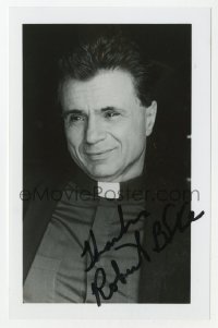 4x142 ROBERT 'BOBBY' BLAKE signed 4x6 photo 1980s portrait as the priest in TV's Hell Town!