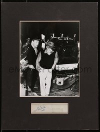 4x006 JOHN FORD signed 1x5 cut album page in 12x16 display 1930s ready to hang on your wall!