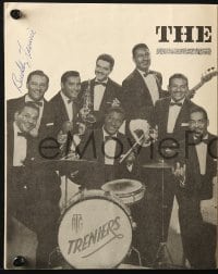 4x071 BUDDY TRENIER signed English concert program 1958 when he performed with Jerry Lee Lewis!