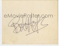 4x160 BOB HOPE signed 5x8 table tent promo card 1960s when he was at the Show Biz Supper Club!