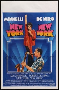 4y036 NEW YORK NEW YORK Belgian 1977 Robert De Niro plays sax while Liza Minnelli sings!