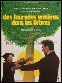4y165 ENTIRE DAYS IN THE TREES French 16x21 1977 Marguerite Duras, Charles Rau art!