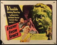 4y776 ENEMY FROM SPACE 1/2sh 1957 Donlevy, Quatermass II, sequel to Quartermass Xperiment!