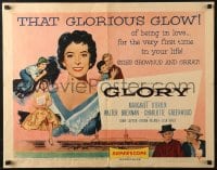 4y799 GLORY style A 1/2sh 1956 Margaret O'Brien, Walter Brennan, Charlotte Greenwood!