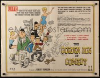 4y801 GOLDEN AGE OF COMEDY 1/2sh 1958 Laurel & Hardy, Jean Harlow, winner of 2 Academy Awards!