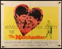 4y867 MATCHMAKER style A 1/2sh 1958 Shirley Booth, Shirley MacLaine, Anthony Perkins, Paul Ford