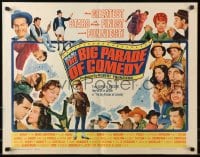 4y868 MGM'S BIG PARADE OF COMEDY 1/2sh 1964 W.C. Fields, Marx Bros., Abbott & Costello, Lucille Ball