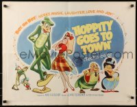 4y875 MR. BUG GOES TO TOWN 1/2sh R1959 Dave Fleischer cartoon, Hoppity Goes to Town!