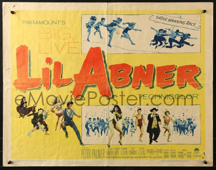 Emovieposter Com Y Li L Abner Style A Sh Sexy Julie Newmar Peter Palmer From Al