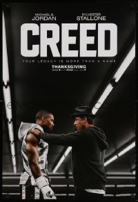 4z607 CREED teaser DS 1sh 2015 image of Sylvester Stallone as Rocky Balboa with Michael Jordan!