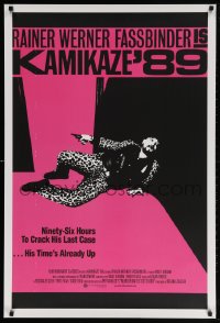 4z747 KAMIKAZE '89 DS 1sh R2016 Rainer Werner Fassbinder w/gun, his time's already up!