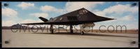 4z397 NASA 10x30 special poster 1990s space exploration agency, image of the F-117 Stealth Fighter!
