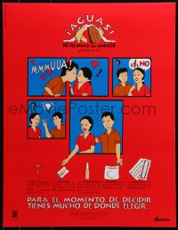 4z410 PARA EL MOMENTO DE DECIDIR TIENES MUCHO DE DONDE ELEGIR 17x22 Mexican special poster 1990s
