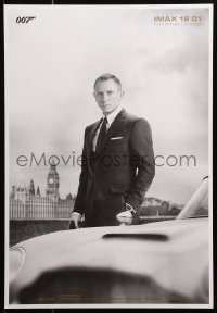4z434 SKYFALL IMAX 14x20 special poster 2012 image of Daniel Craig as Bond, newest 007!