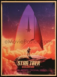 4z068 STAR TREK DISCOVERY tv poster 2017 cool sci-fi art, Comic-Con giveaway poster!