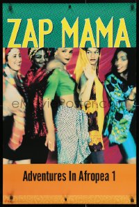 4z024 ZAP MAMA 24x36 music poster 1993 Afro-Pop, Daulne, Adventures in Afropea 1!