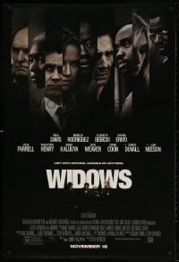 4z974 WIDOWS advance DS 1sh 2018 Viola Davis is left with nothing and capable of anything!
