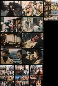 5a316 LOT OF 40 COLOR 11X14 STILLS 1970s great scenes from a variety of different movies!