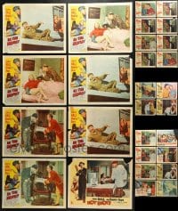 5a099 LOT OF 28 BOWERY BOYS LOBBY CARDS 1950s incomplete sets from their comedy movies!