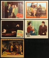 5a132 LOT OF 5 LOBBY CARDS FROM ROSALIND RUSSELL MOVIES 1950s-1960s Gypsy, Auntie Mame & more!