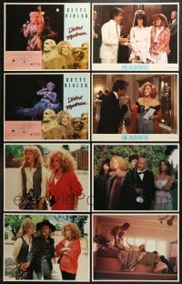 5a120 LOT OF 8 LOBBY CARDS FROM BETTE MIDLER MOVIES 1980s Divine Madness, Big Business & more!
