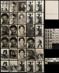 5a443 LOT OF 71 BLACK & WHITE POSTCARDS 1980s all with movie images on the front!