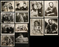5a405 LOT OF 12 1940S 8X10 STILLS 1940s scenes & portraits from a variety of different movies!
