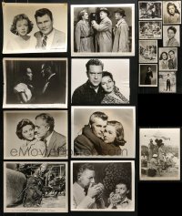 5a393 LOT OF 17 1950S 8X10 STILLS 1950s scenes & portraits from a variety of different movies!