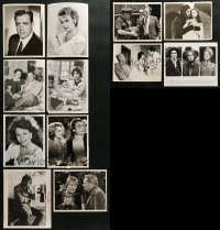 5a402 LOT OF 12 TV MELODRAMA 8X10 STILLS 1950s-1980s scenes & portraits from several shows!