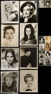 5a390 LOT OF 18 8X10 STILLS OF PRETTY LADIES 1930s-1970s leading & supporting actresses!