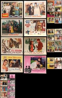 5a095 LOT OF 36 LOBBY CARDS 1940s-1970s great scenes from a variety of different movies!