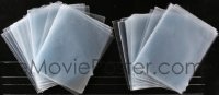5a238 LOT OF 120 11X14 THREE-RING BINDER SLEEVES 1990s you can use them to display your stills!