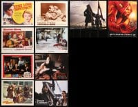 5a113 LOT OF 10 COLOR REPRO LOBBY CARDS 2000s a variety of great movie images!
